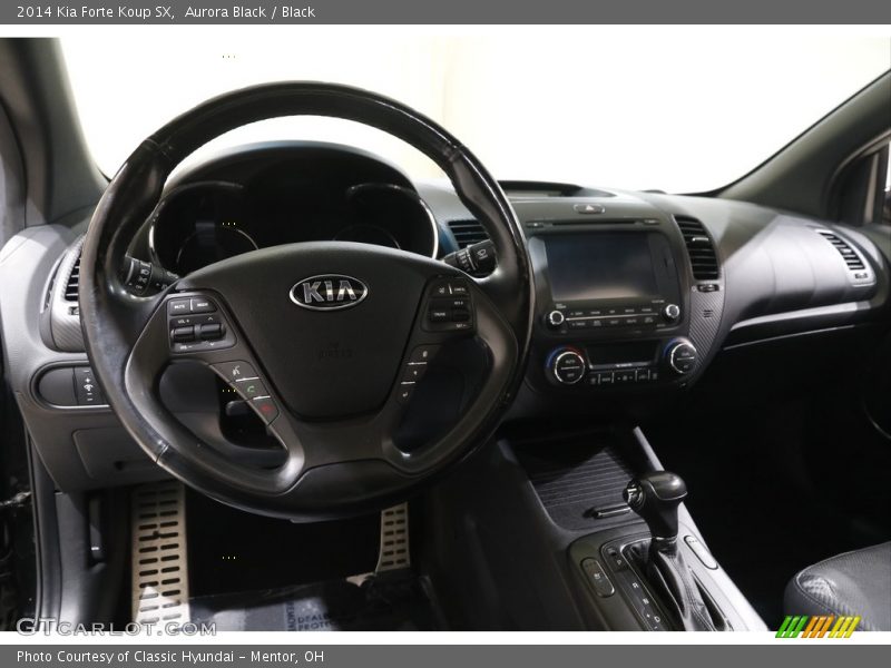 Dashboard of 2014 Forte Koup SX