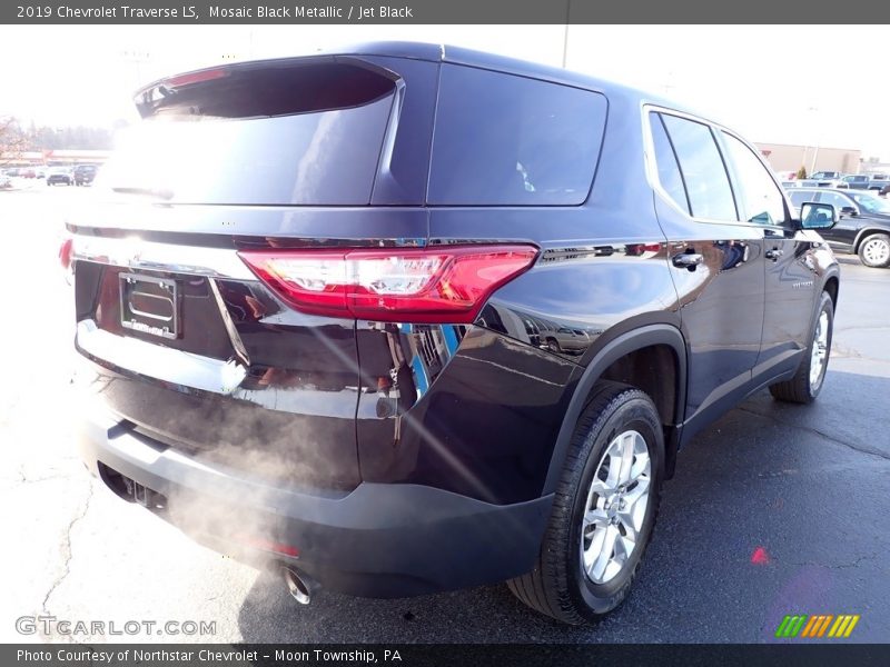 Mosaic Black Metallic / Jet Black 2019 Chevrolet Traverse LS