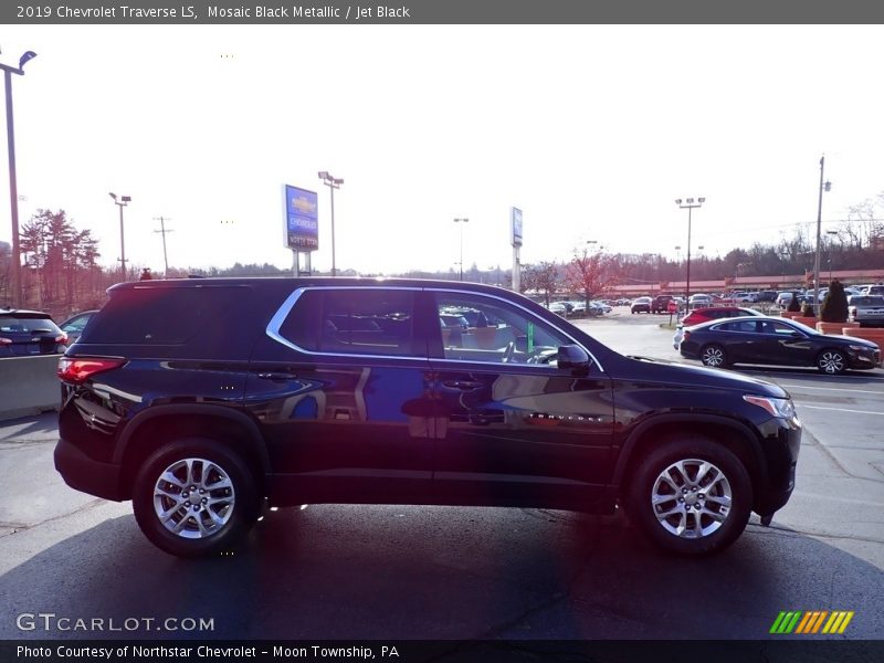 Mosaic Black Metallic / Jet Black 2019 Chevrolet Traverse LS