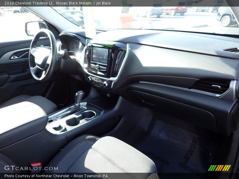 Mosaic Black Metallic / Jet Black 2019 Chevrolet Traverse LS