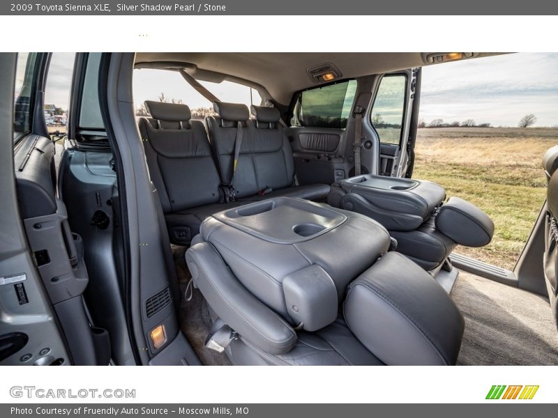 Silver Shadow Pearl / Stone 2009 Toyota Sienna XLE
