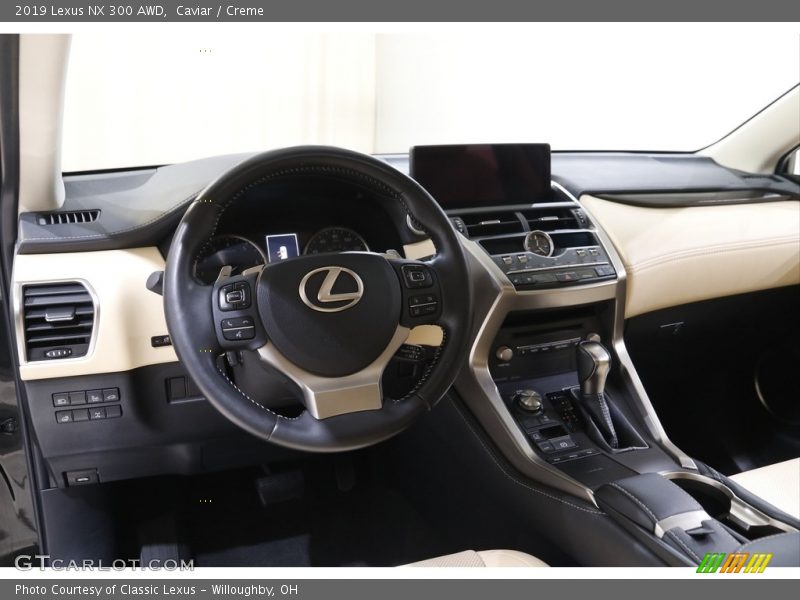Caviar / Creme 2019 Lexus NX 300 AWD