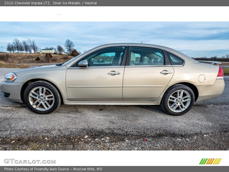 Silver Ice Metallic / Neutral 2010 Chevrolet Impala LTZ