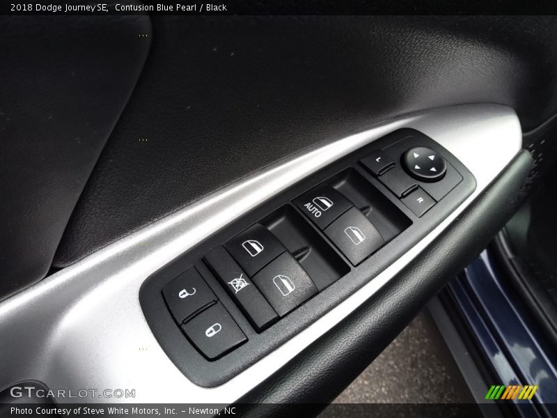 Contusion Blue Pearl / Black 2018 Dodge Journey SE
