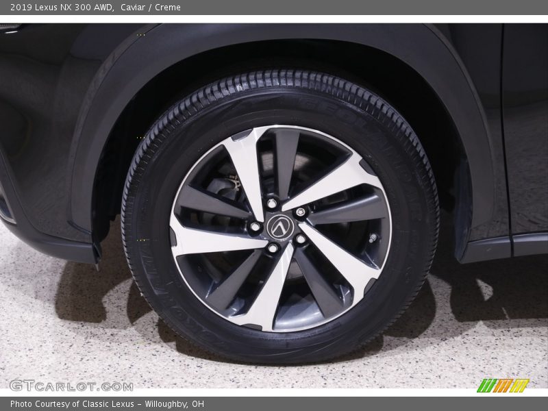 Caviar / Creme 2019 Lexus NX 300 AWD