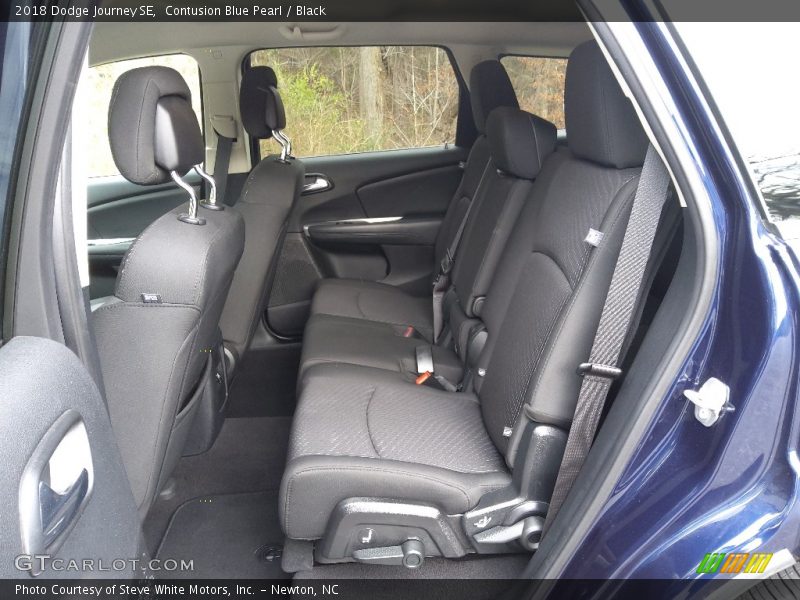 Contusion Blue Pearl / Black 2018 Dodge Journey SE