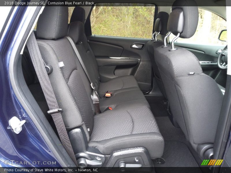 Contusion Blue Pearl / Black 2018 Dodge Journey SE