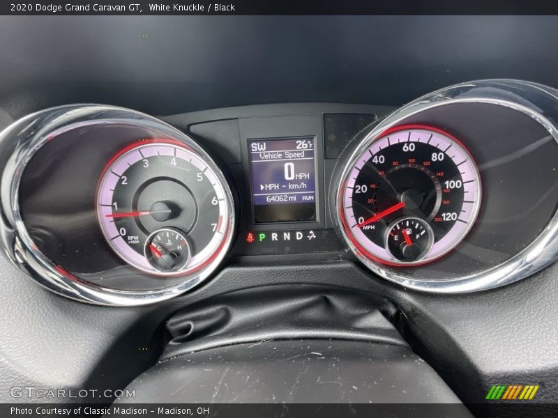 White Knuckle / Black 2020 Dodge Grand Caravan GT