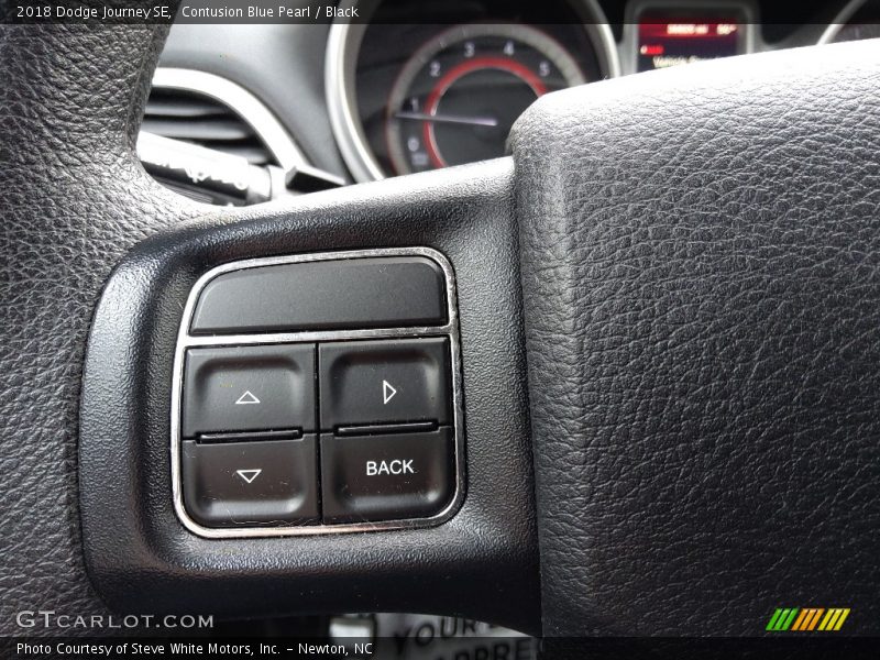 Contusion Blue Pearl / Black 2018 Dodge Journey SE