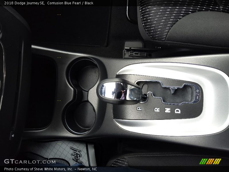 Contusion Blue Pearl / Black 2018 Dodge Journey SE