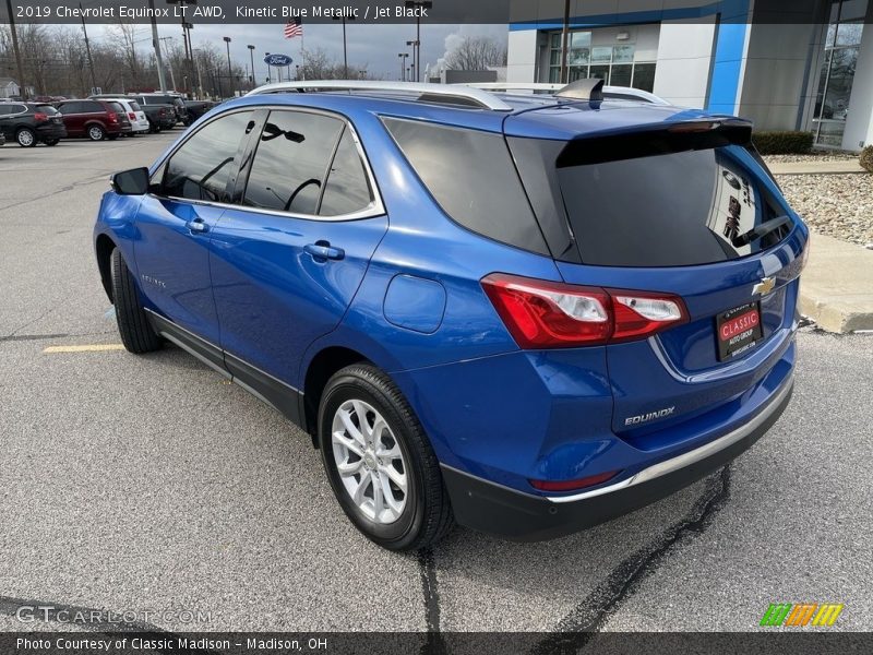 Kinetic Blue Metallic / Jet Black 2019 Chevrolet Equinox LT AWD