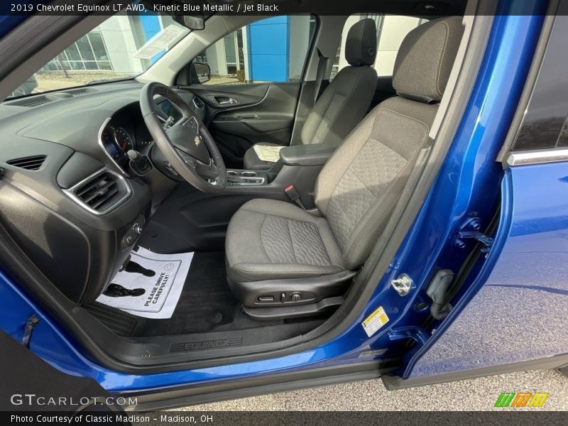 Kinetic Blue Metallic / Jet Black 2019 Chevrolet Equinox LT AWD