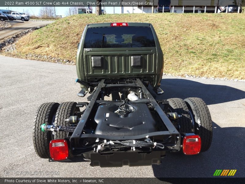 Olive Green Pearl / Black/Diesel Gray 2022 Ram 4500 SLT Crew Cab 4x4 Chassis