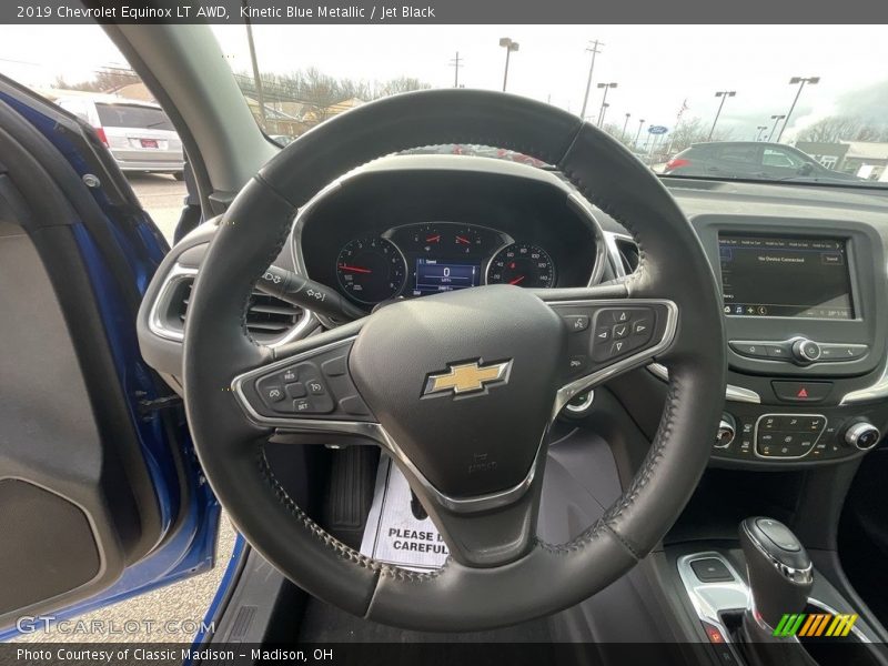 Kinetic Blue Metallic / Jet Black 2019 Chevrolet Equinox LT AWD
