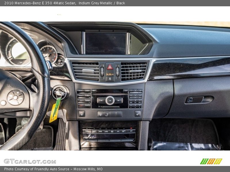 Indium Grey Metallic / Black 2010 Mercedes-Benz E 350 4Matic Sedan