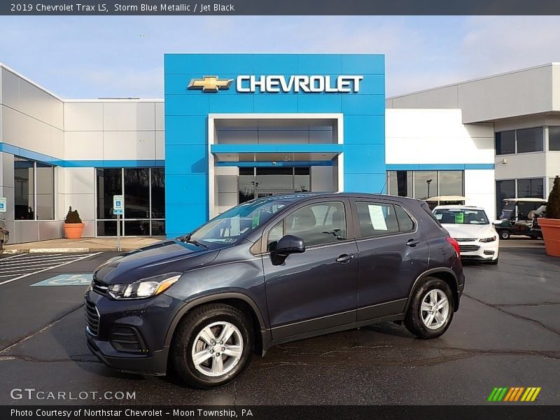 Storm Blue Metallic / Jet Black 2019 Chevrolet Trax LS