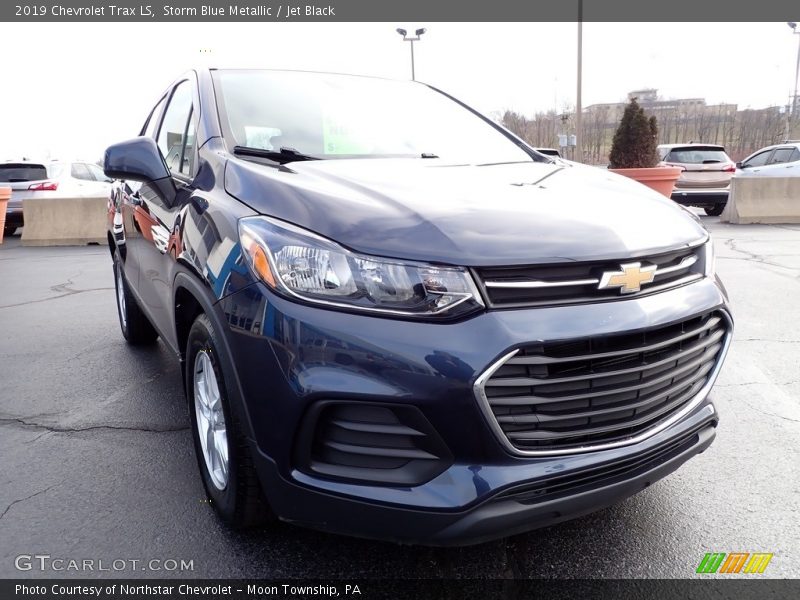 Storm Blue Metallic / Jet Black 2019 Chevrolet Trax LS
