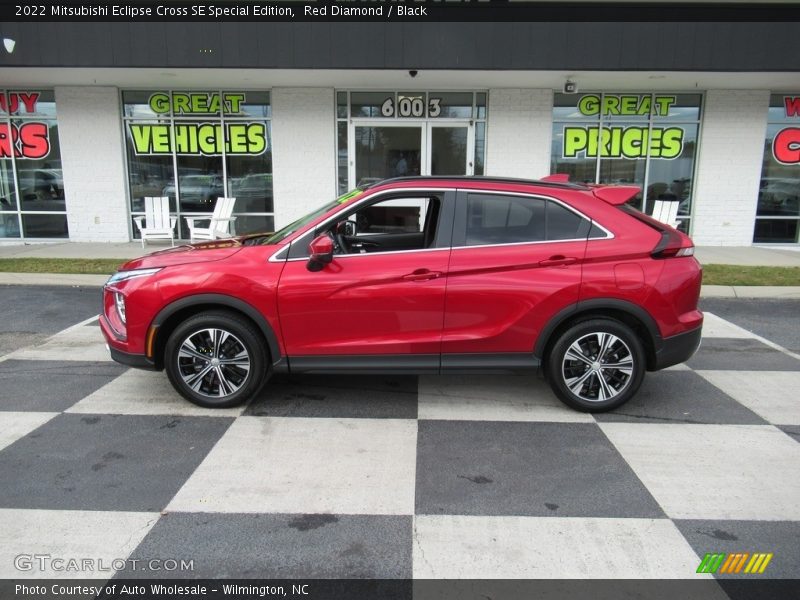 Red Diamond / Black 2022 Mitsubishi Eclipse Cross SE Special Edition