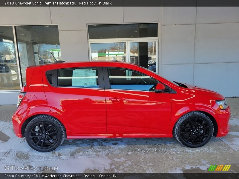  2018 Sonic Premier Hatchback Red Hot