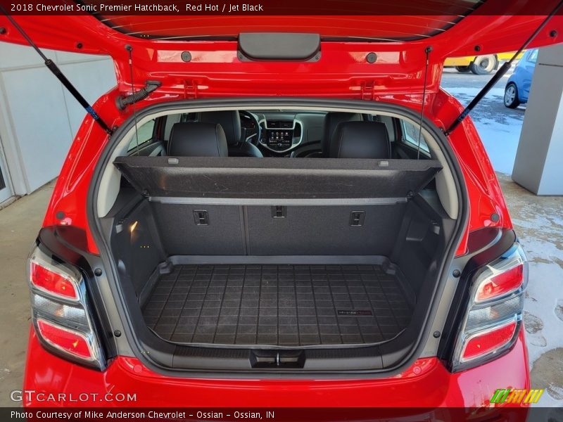  2018 Sonic Premier Hatchback Trunk