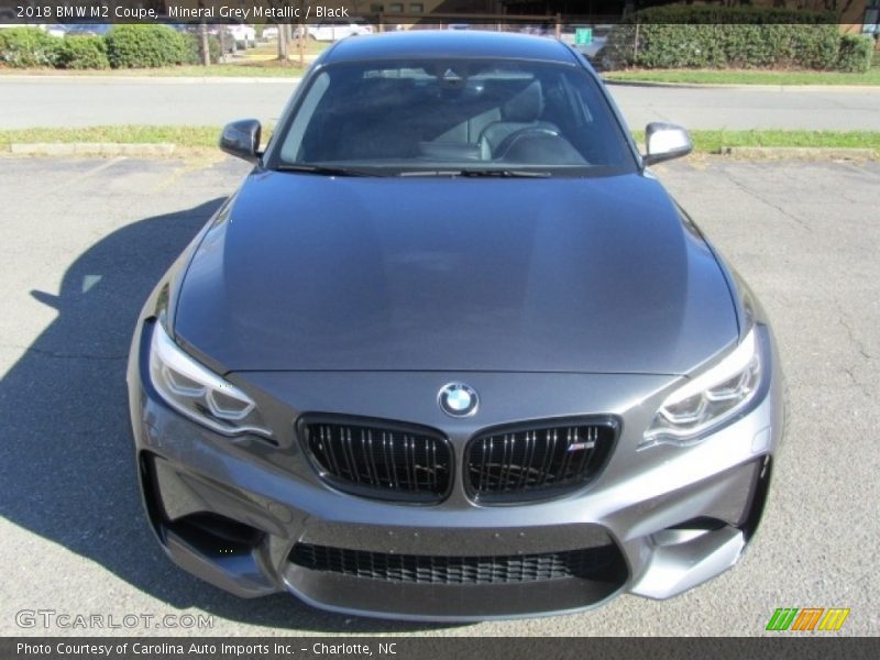 Mineral Grey Metallic / Black 2018 BMW M2 Coupe