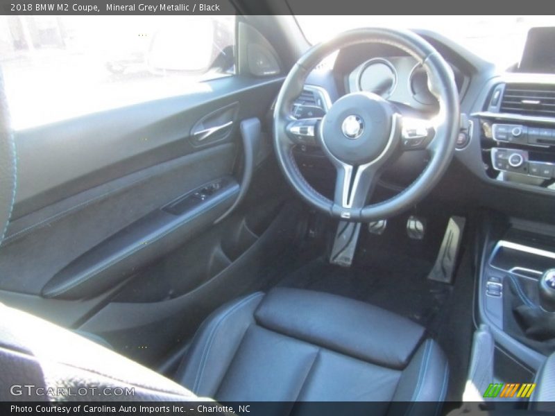 Mineral Grey Metallic / Black 2018 BMW M2 Coupe