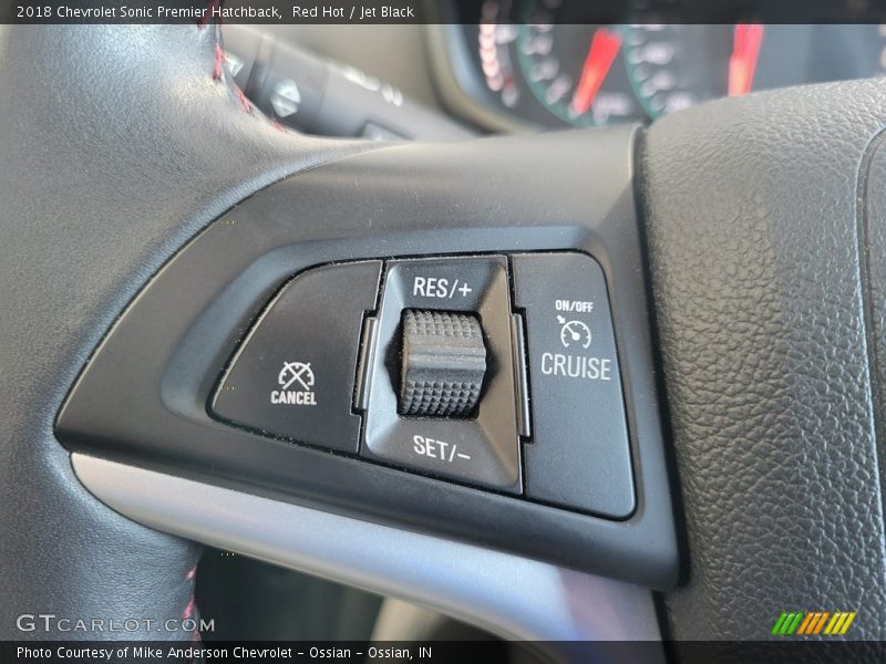  2018 Sonic Premier Hatchback Steering Wheel