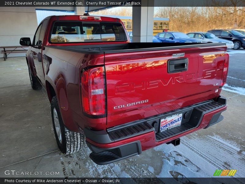 Cherry Red Tintcoat / Jet Black 2021 Chevrolet Colorado WT Extended Cab