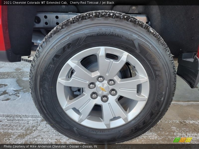 Cherry Red Tintcoat / Jet Black 2021 Chevrolet Colorado WT Extended Cab