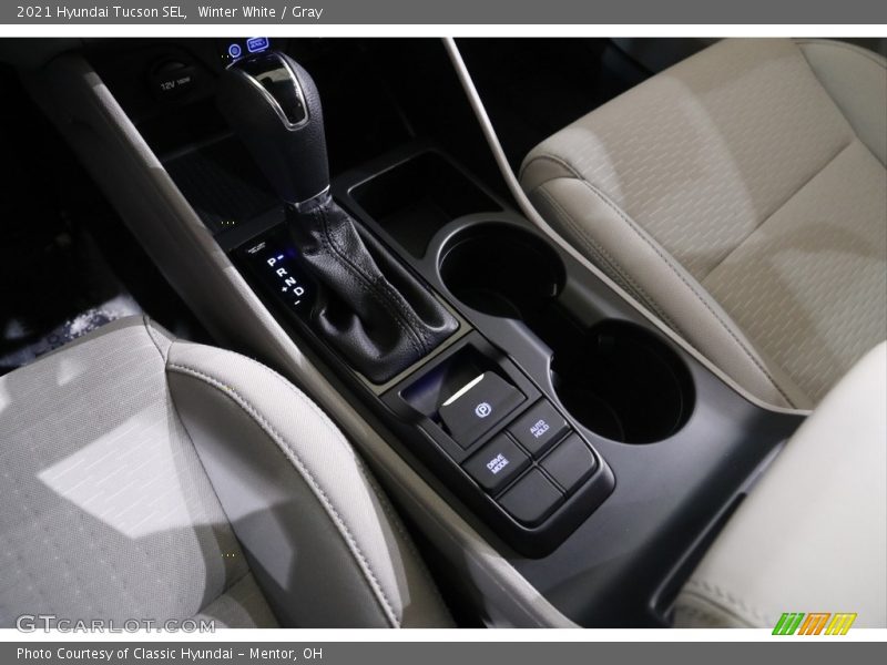 Winter White / Gray 2021 Hyundai Tucson SEL