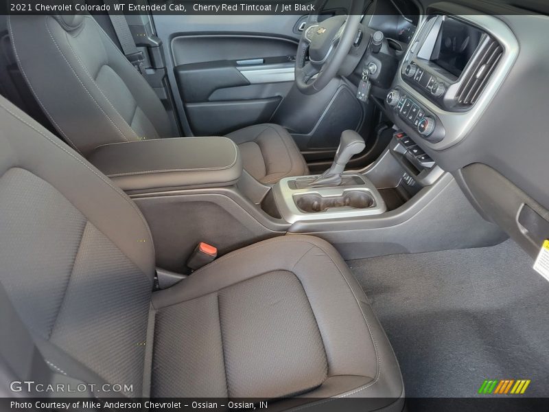 Cherry Red Tintcoat / Jet Black 2021 Chevrolet Colorado WT Extended Cab