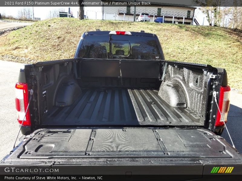 Antimatter Blue / Platinum Unique Black 2021 Ford F150 Platinum SuperCrew 4x4