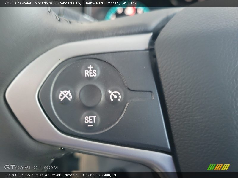 Cherry Red Tintcoat / Jet Black 2021 Chevrolet Colorado WT Extended Cab