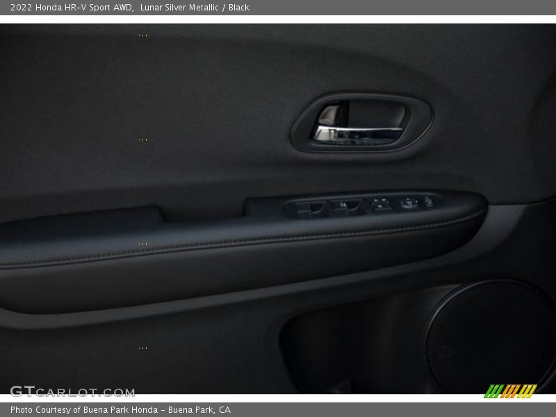 Lunar Silver Metallic / Black 2022 Honda HR-V Sport AWD