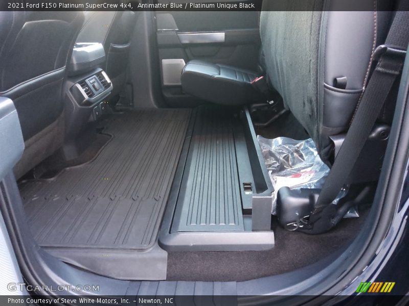 Antimatter Blue / Platinum Unique Black 2021 Ford F150 Platinum SuperCrew 4x4