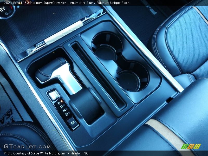 Antimatter Blue / Platinum Unique Black 2021 Ford F150 Platinum SuperCrew 4x4
