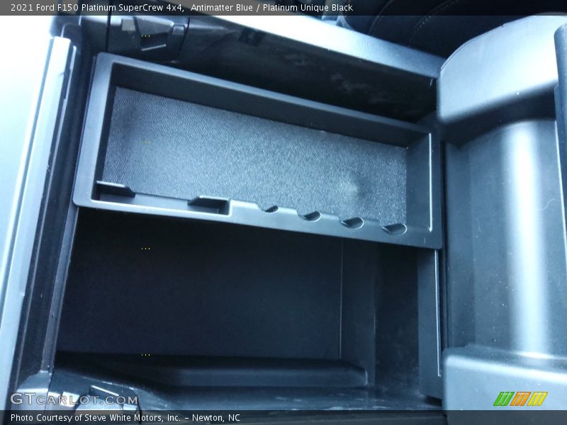 Antimatter Blue / Platinum Unique Black 2021 Ford F150 Platinum SuperCrew 4x4