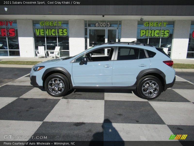 Cool Gray Khaki / Gray 2021 Subaru Crosstrek Sport