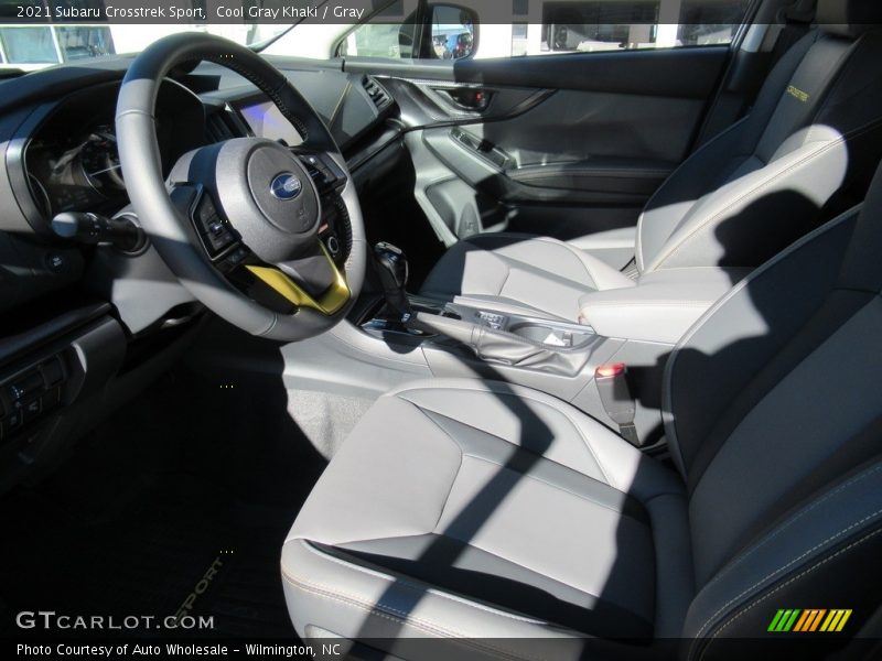 Cool Gray Khaki / Gray 2021 Subaru Crosstrek Sport