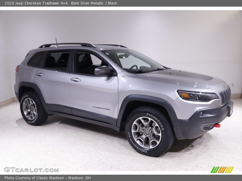 Billet Silver Metallic / Black 2020 Jeep Cherokee Trailhawk 4x4