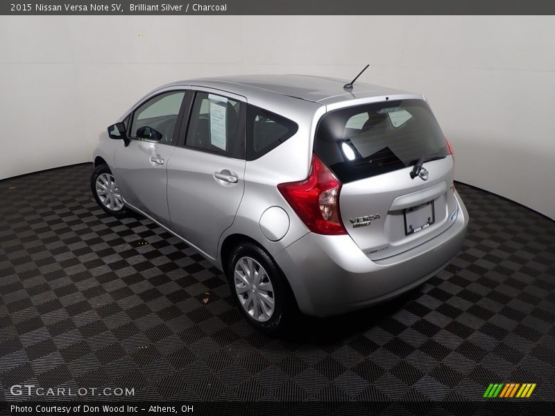 Brilliant Silver / Charcoal 2015 Nissan Versa Note SV