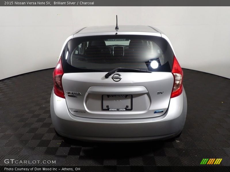 Brilliant Silver / Charcoal 2015 Nissan Versa Note SV