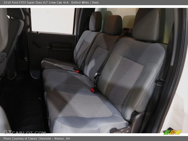 Oxford White / Steel 2016 Ford F350 Super Duty XLT Crew Cab 4x4