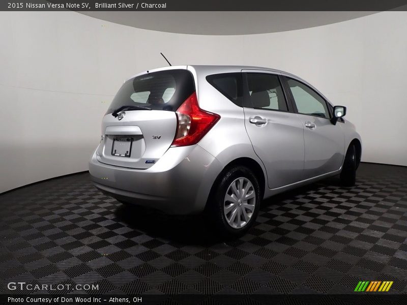 Brilliant Silver / Charcoal 2015 Nissan Versa Note SV