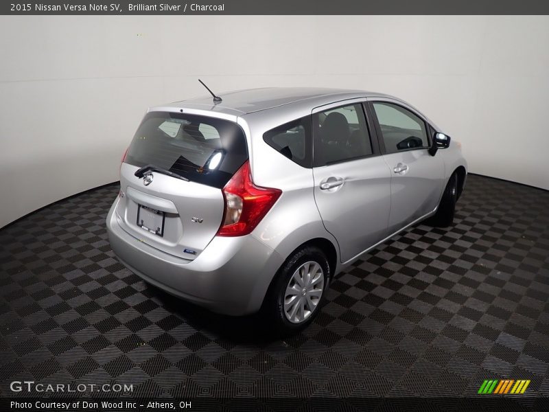 Brilliant Silver / Charcoal 2015 Nissan Versa Note SV