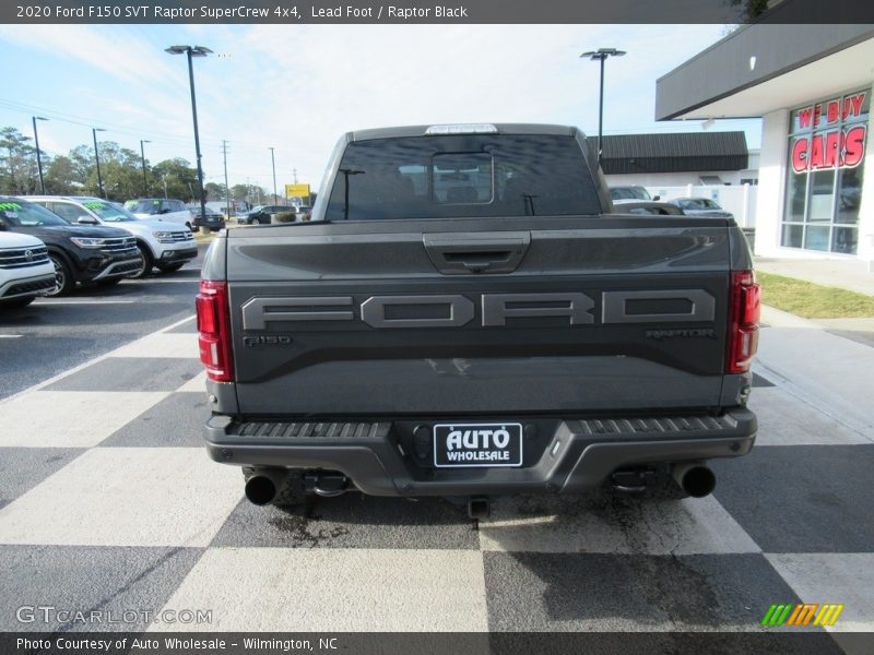 Lead Foot / Raptor Black 2020 Ford F150 SVT Raptor SuperCrew 4x4