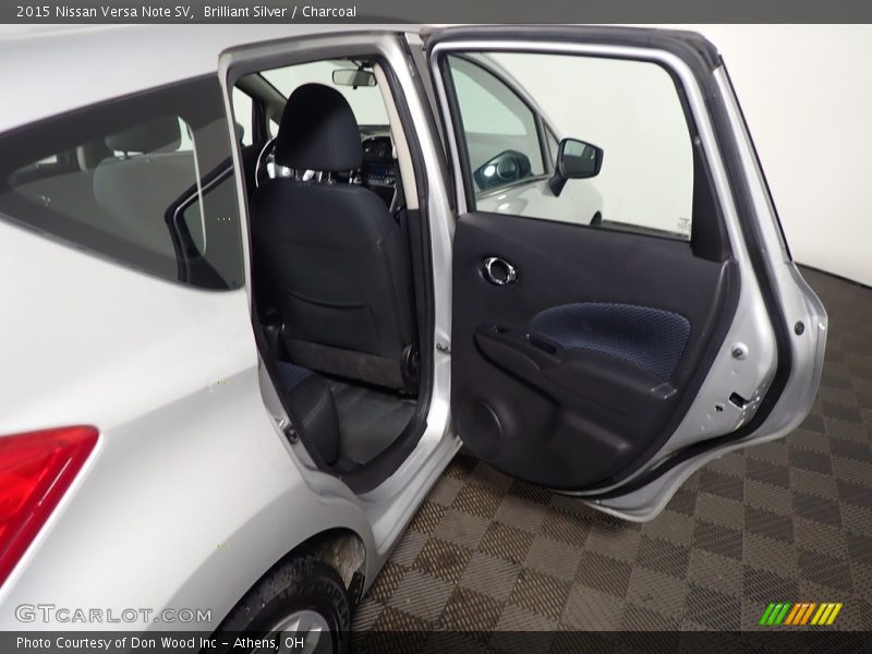Brilliant Silver / Charcoal 2015 Nissan Versa Note SV