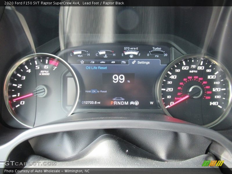  2020 F150 SVT Raptor SuperCrew 4x4 SVT Raptor SuperCrew 4x4 Gauges