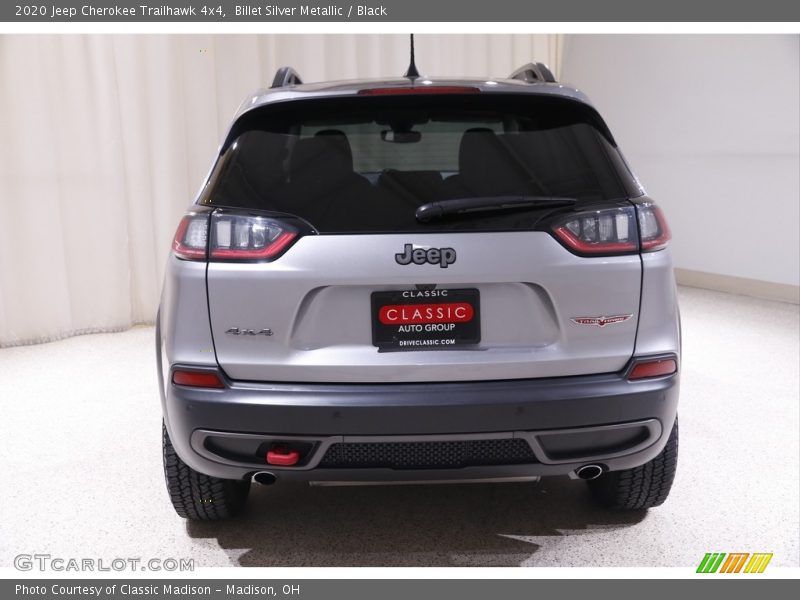 Billet Silver Metallic / Black 2020 Jeep Cherokee Trailhawk 4x4