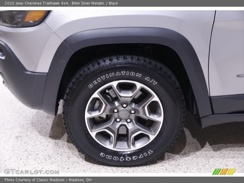 Billet Silver Metallic / Black 2020 Jeep Cherokee Trailhawk 4x4